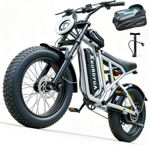 XHURDYUA Electric Bike 1500W