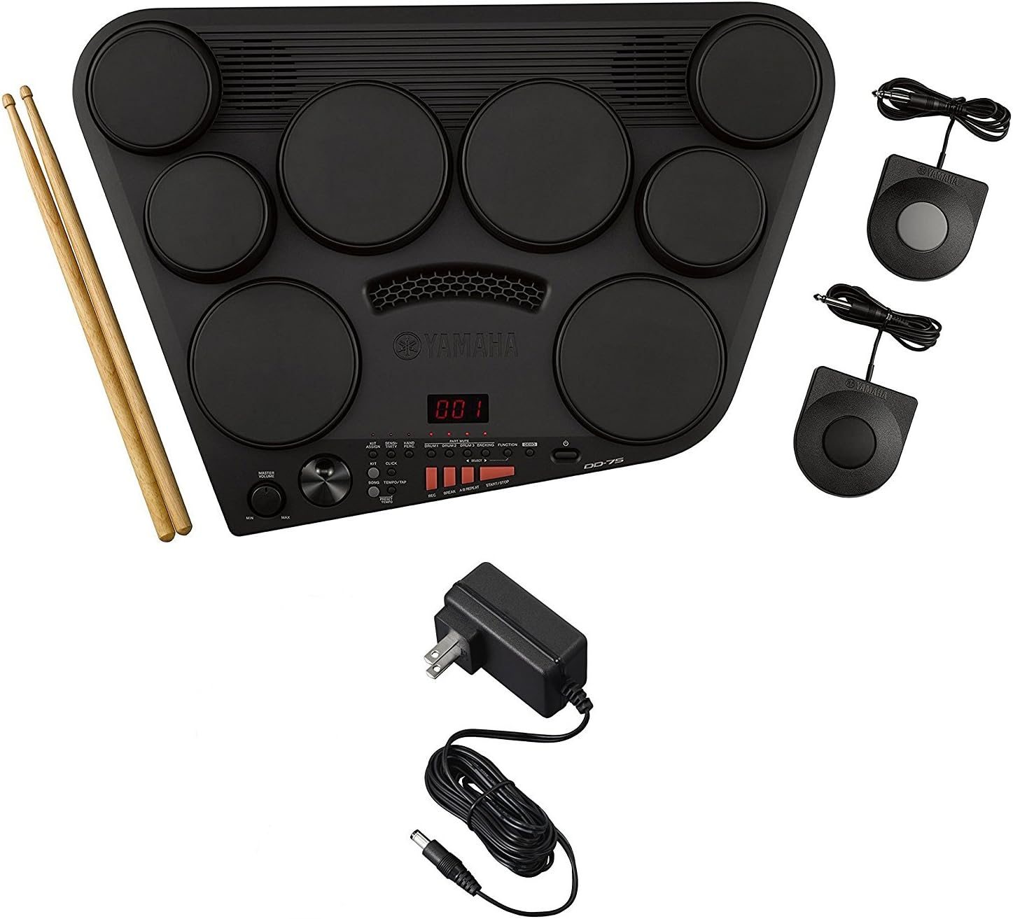 Pyle Electronic Drum Set- Portable Powerful Drum Kit for beginners, Quick  Setup