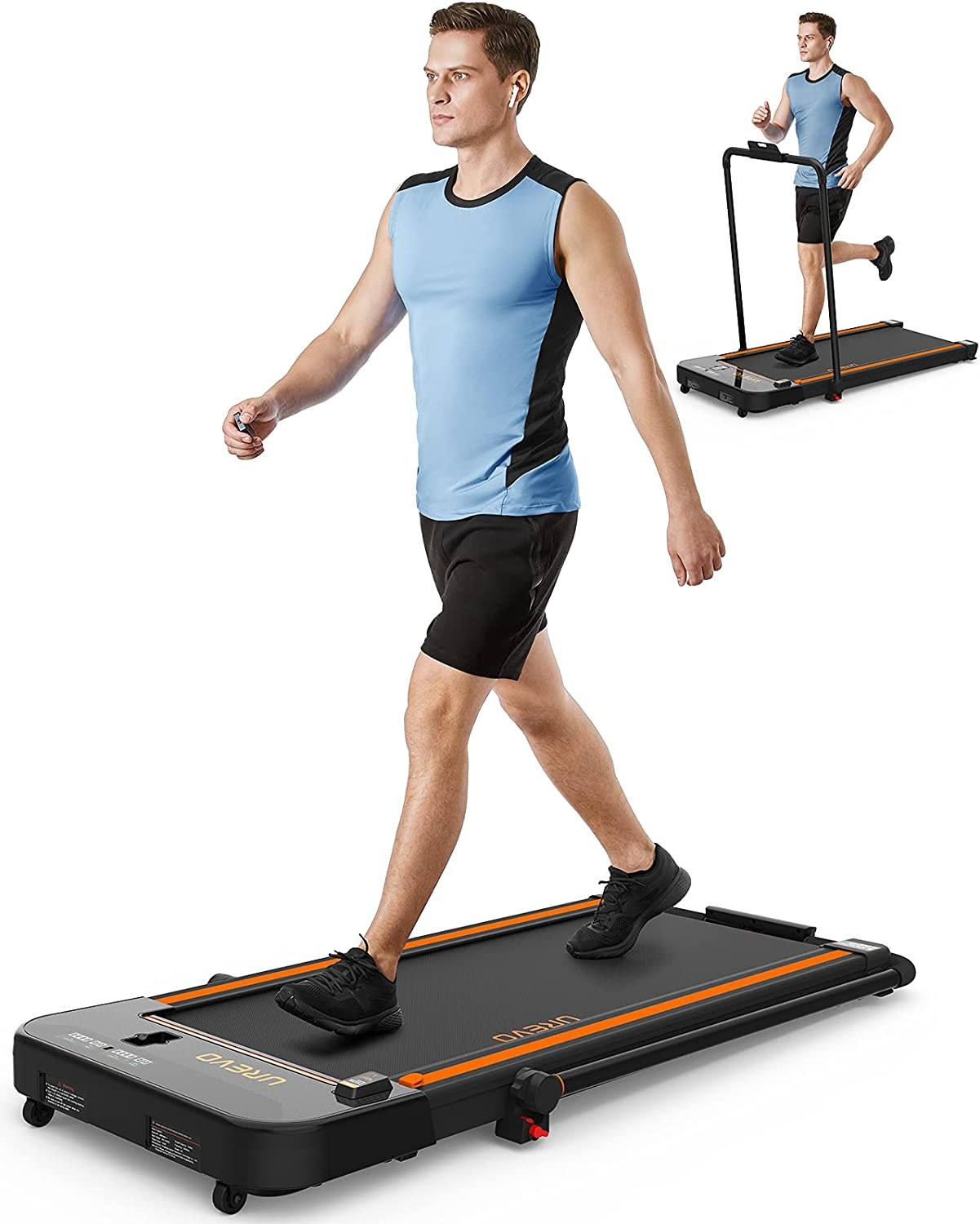 Urevo Strol Lite 2 in 1 Folding Treadmill