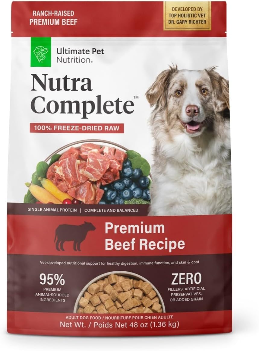 Ultimate Pet Nutrition Nutra Complete Raw Freeze Dried Dog Food