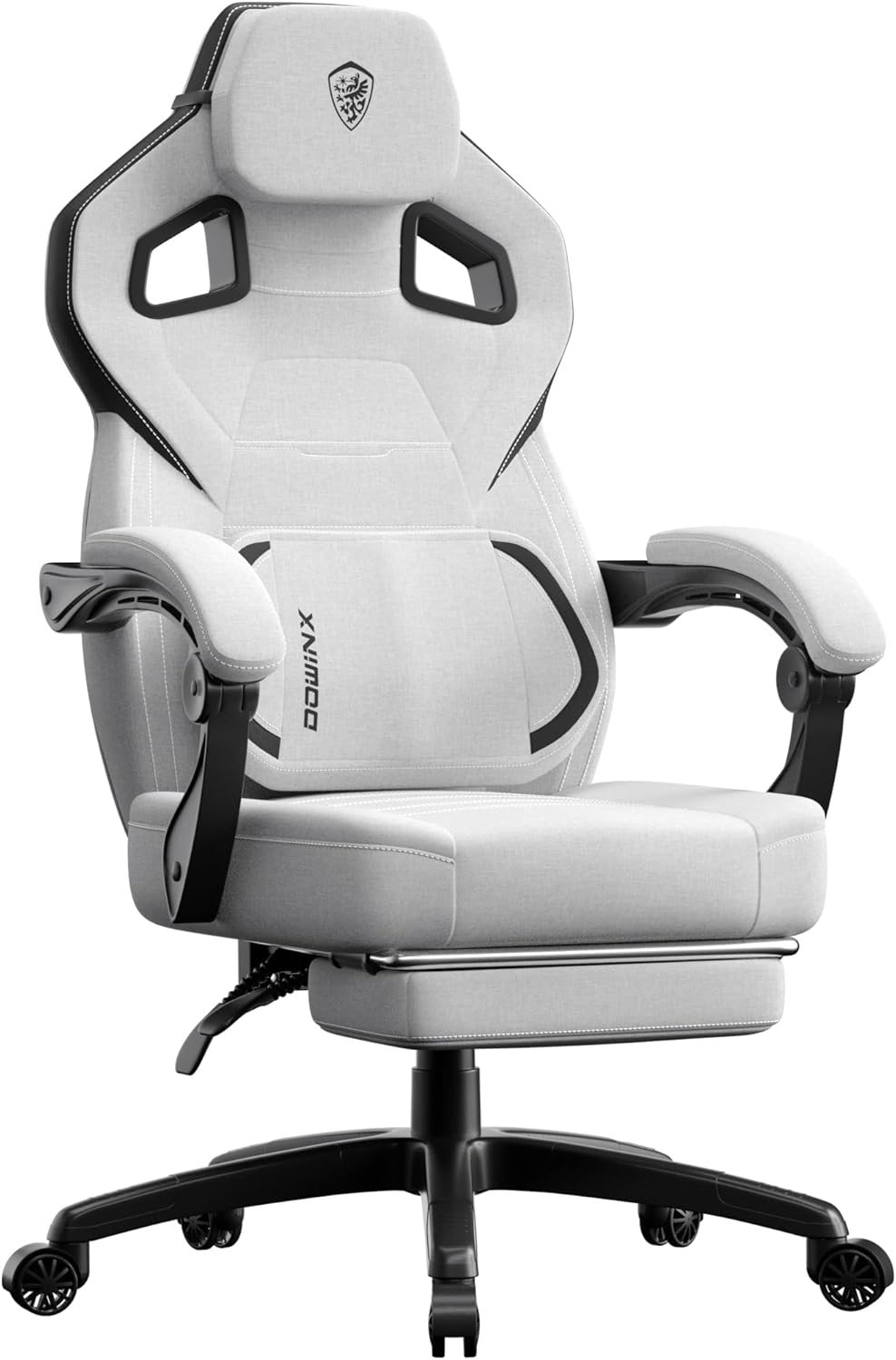 Dowinx Fabric Gaming Chair with Footrest