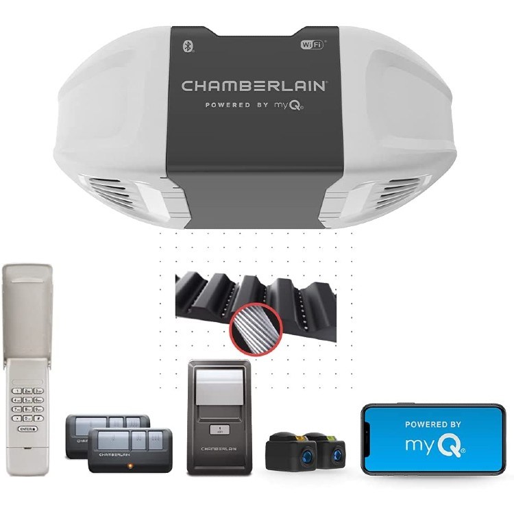 Chamberlain B2405 Quiet Wi-Fi Garage Door Opener