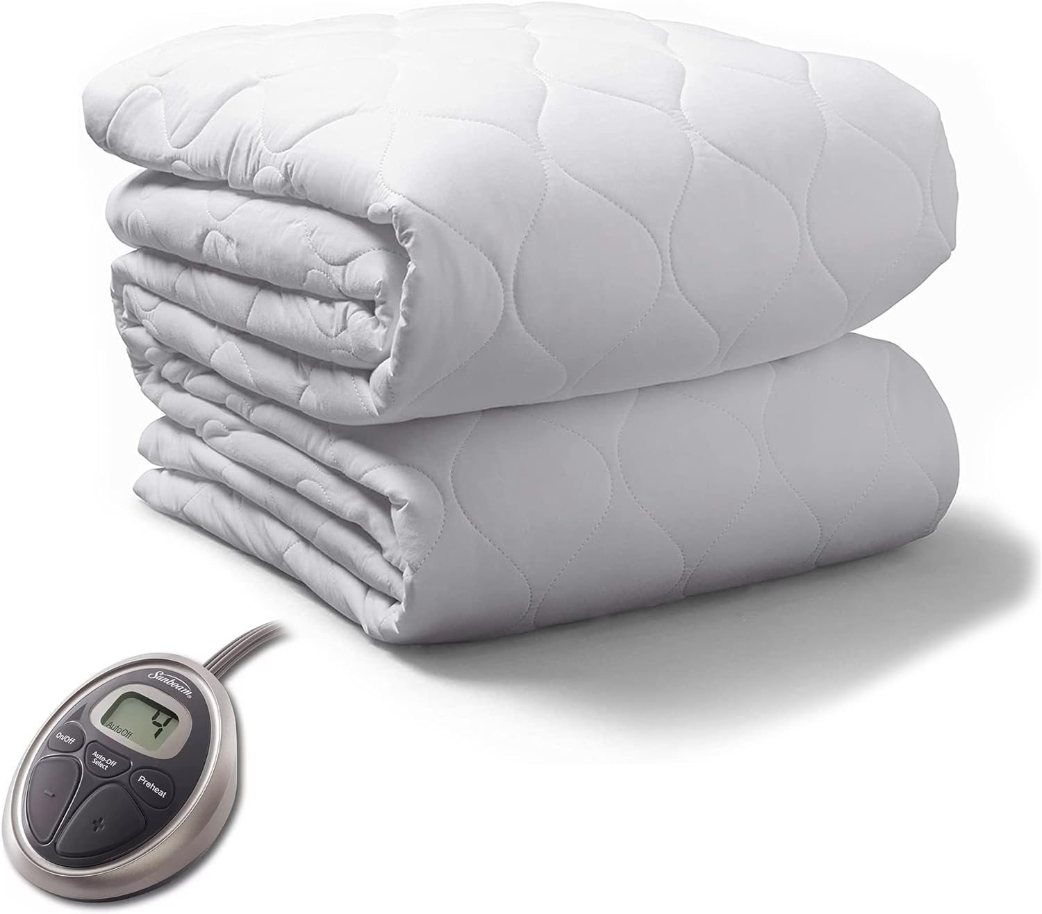 Sunbeam heated mattress pad auto online off