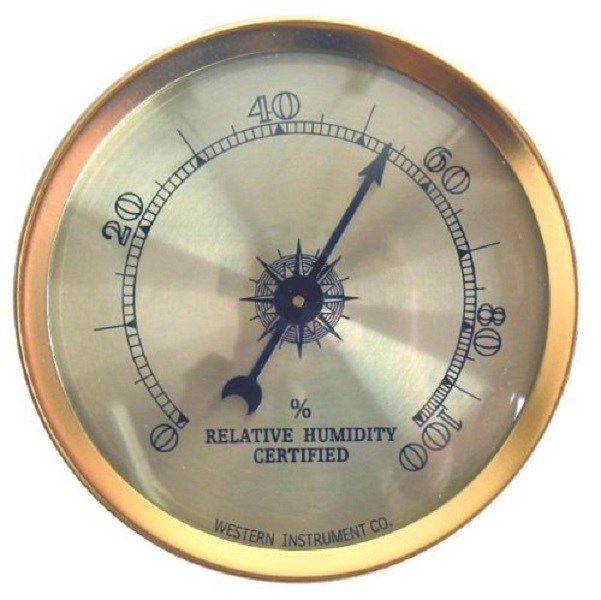 Cigar Oasis Analog Hygrometer