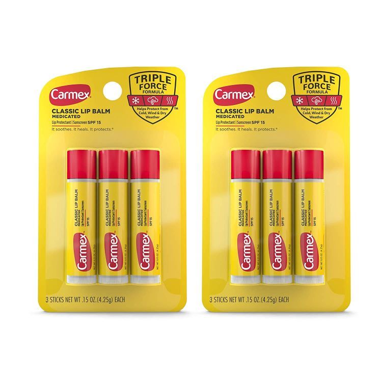 Carmex Medicated Lip Balm Sticks
