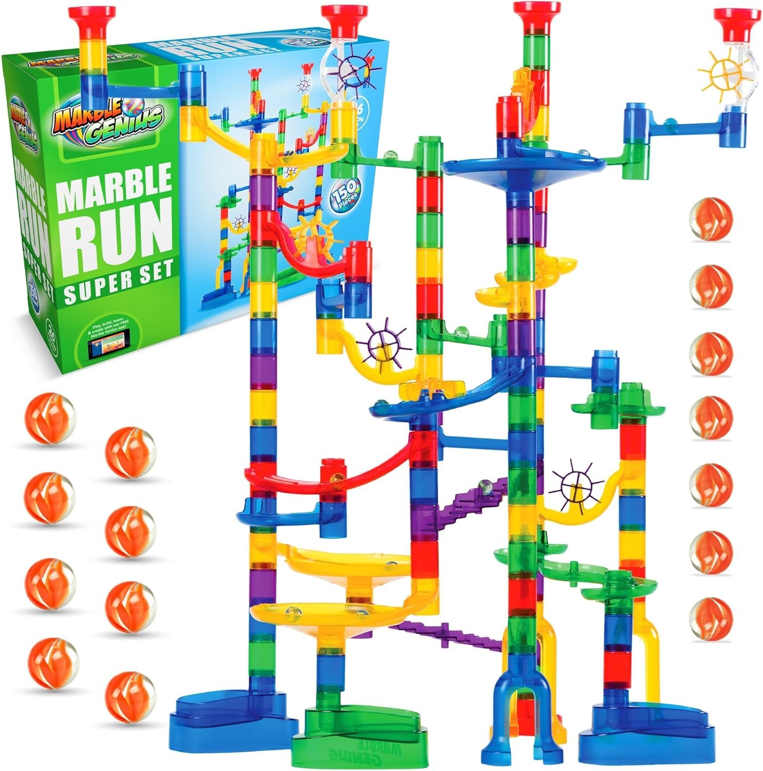 Marble Genius Marble Run Super Set