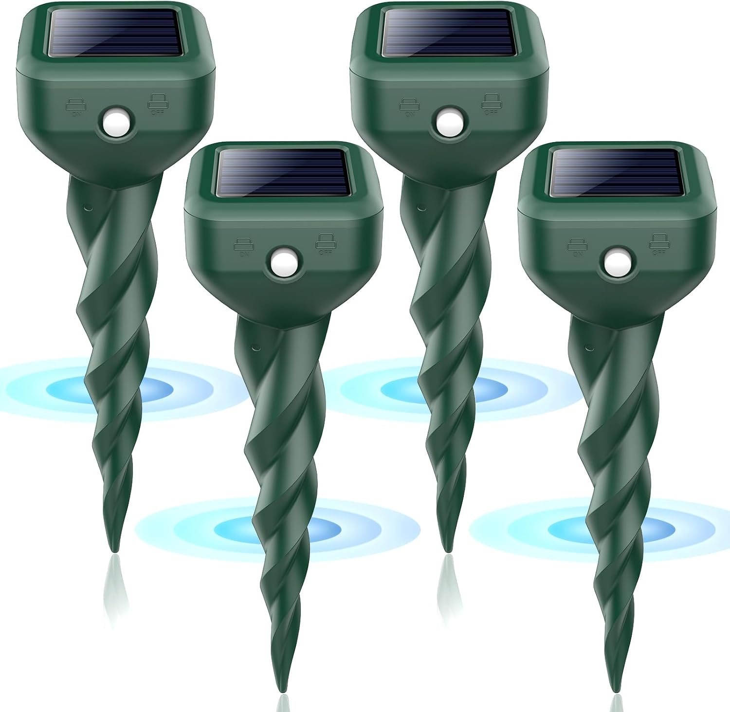 BORHOOD Solar-Powered Mole Repellent