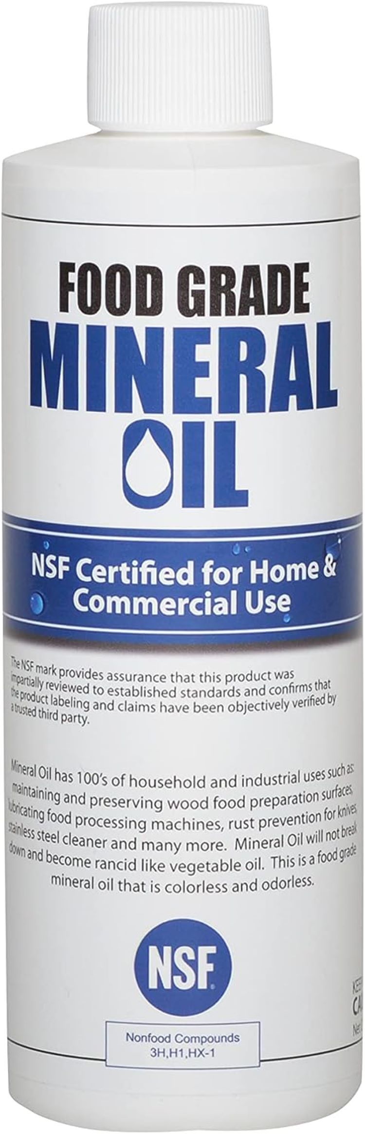 Mineral oil protects knives and helps me poop? 