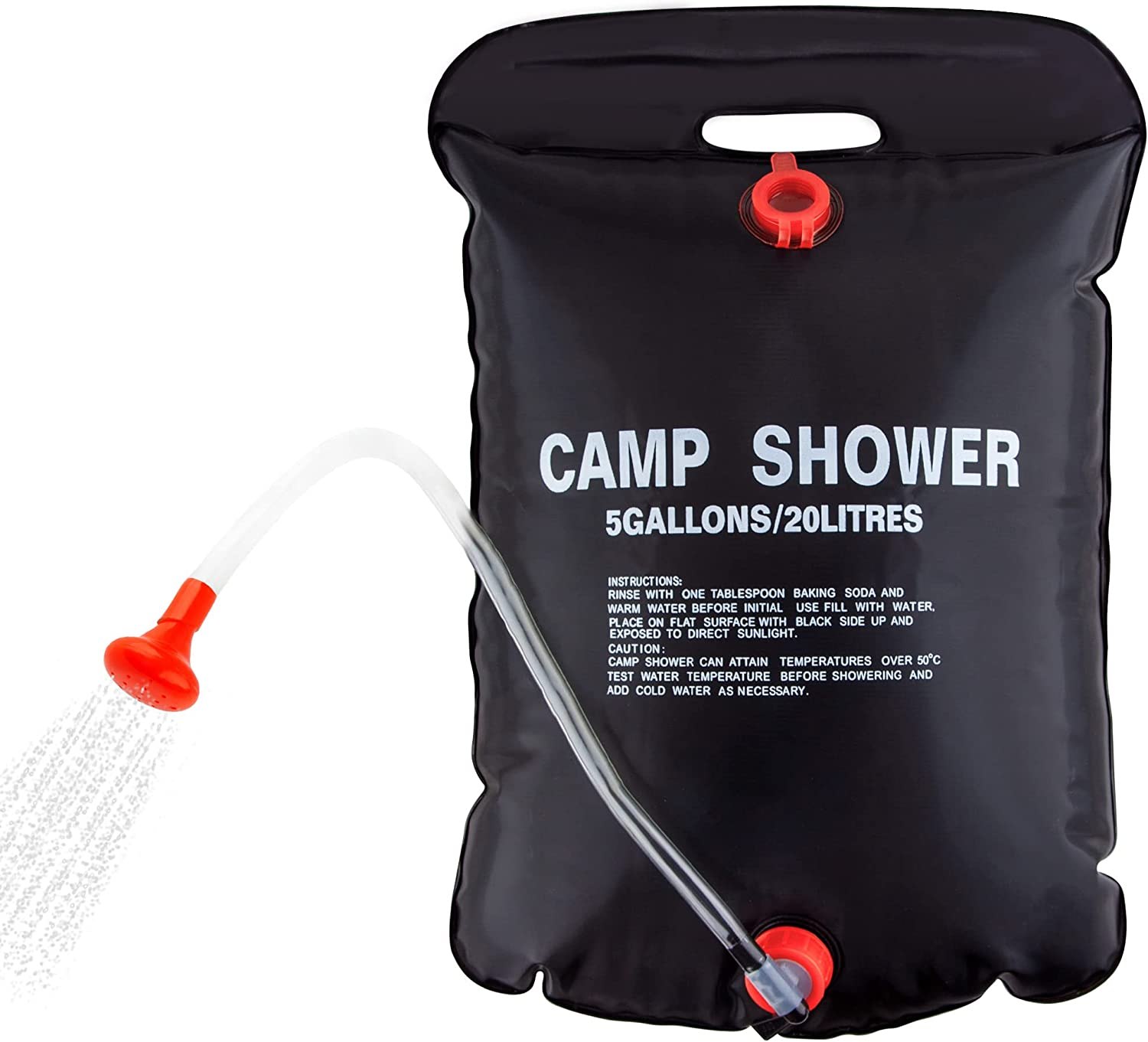 CARTMAN Portable Solar Camping Shower Bag