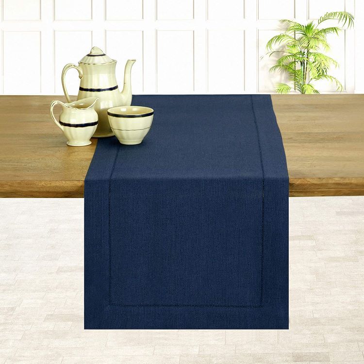 D&#039;Moksha 4th July Navy Blue Table Runner