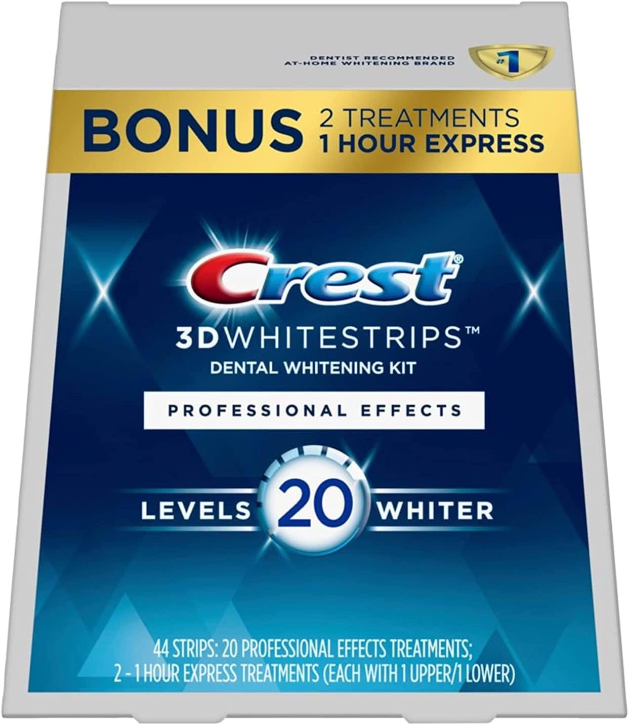 Crest 3D Whitestrips, Professional Effects