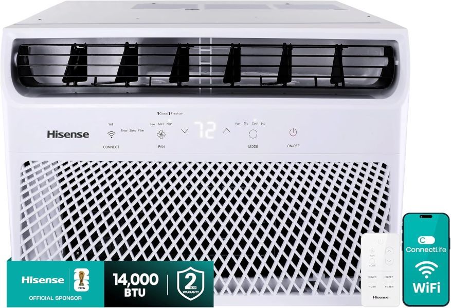 Hisense 14,000 BTU Smart Window Air Conditioner