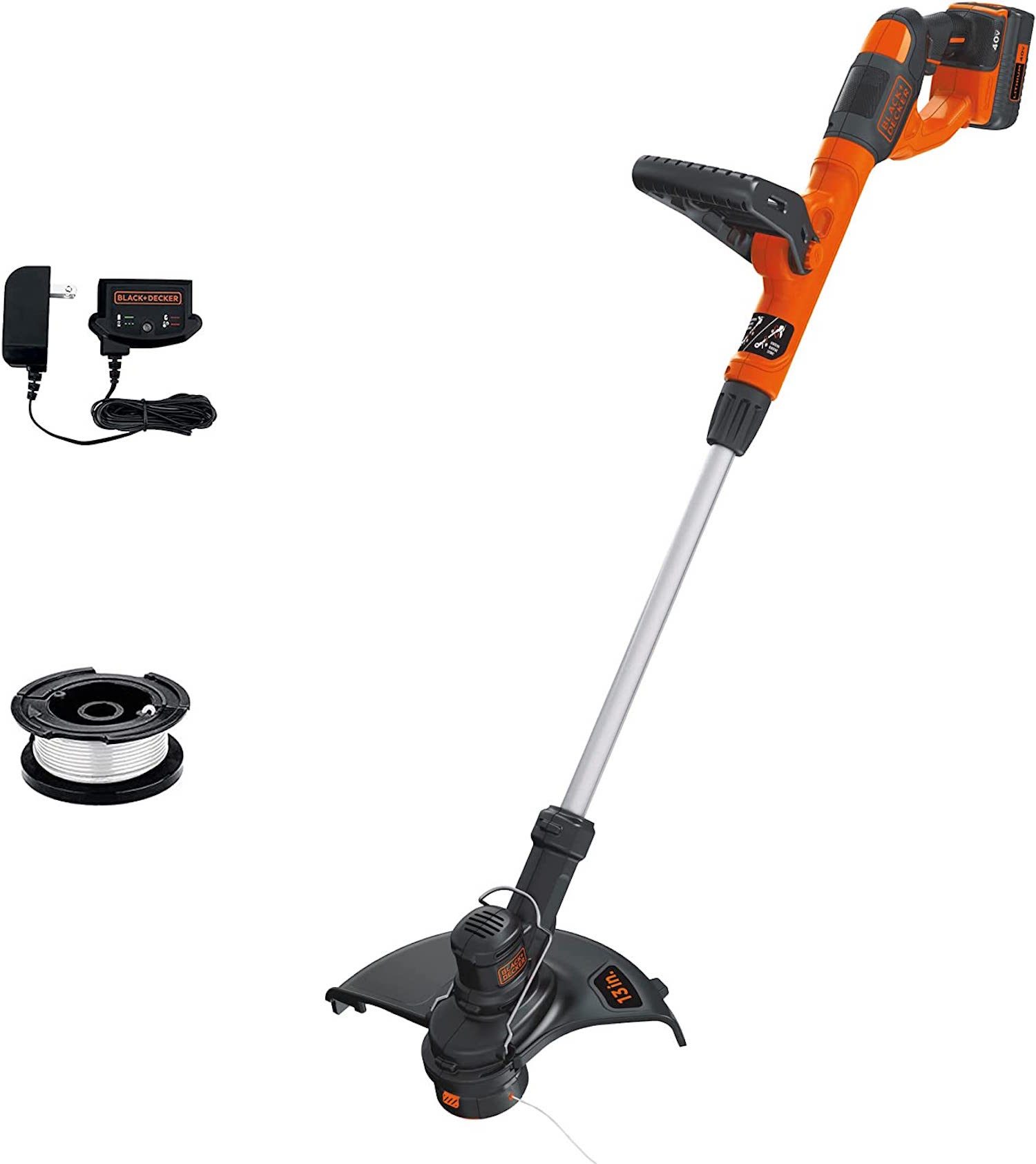 BLACK+DECKER Electric Trimmer/Edger, Corded, 3.5 amp, 12-Inch (ST4500)
