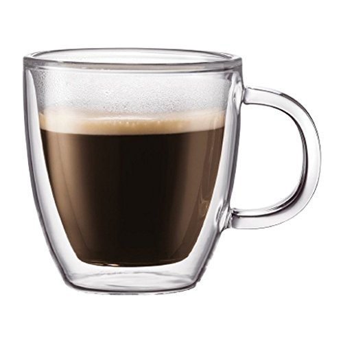 Starfrit 12oz. Double-Wall Glass Coffee Cup