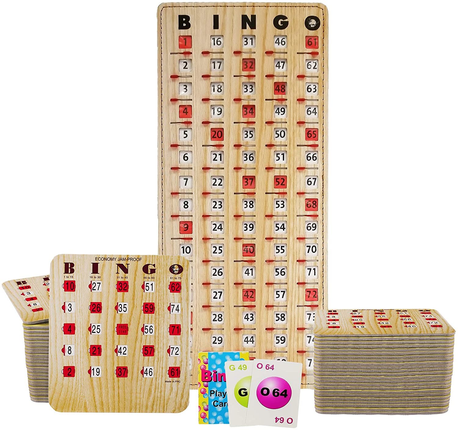 Mr. Chips Jam-Proof Bingo Cards