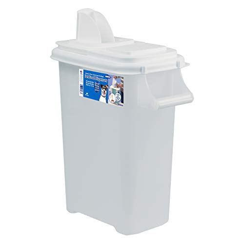 Buddeez 16-Quart Pouring Dispenser for Pet Food and Bird Seed