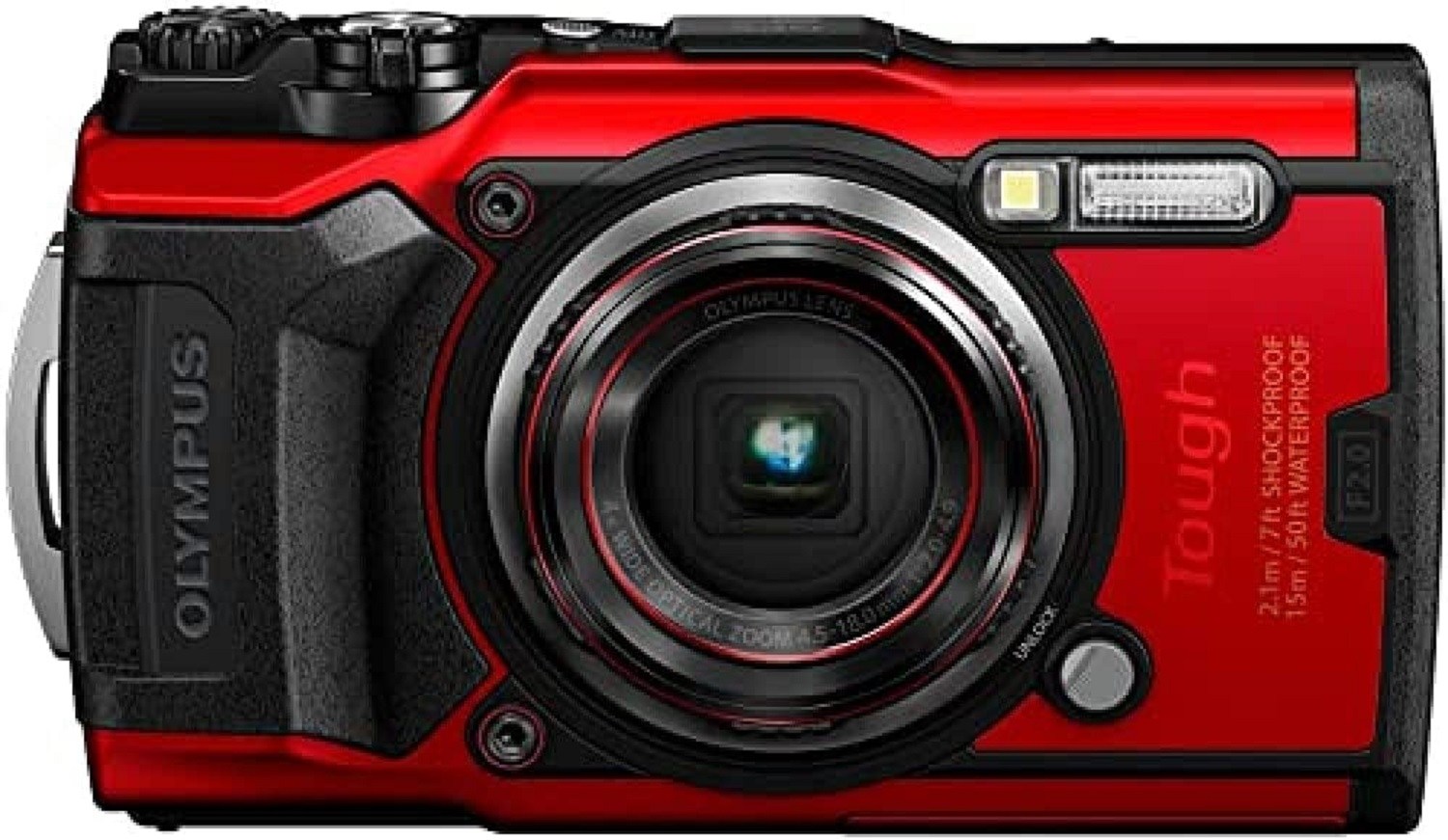 Olympus TG-6 Red Underwater Camera
