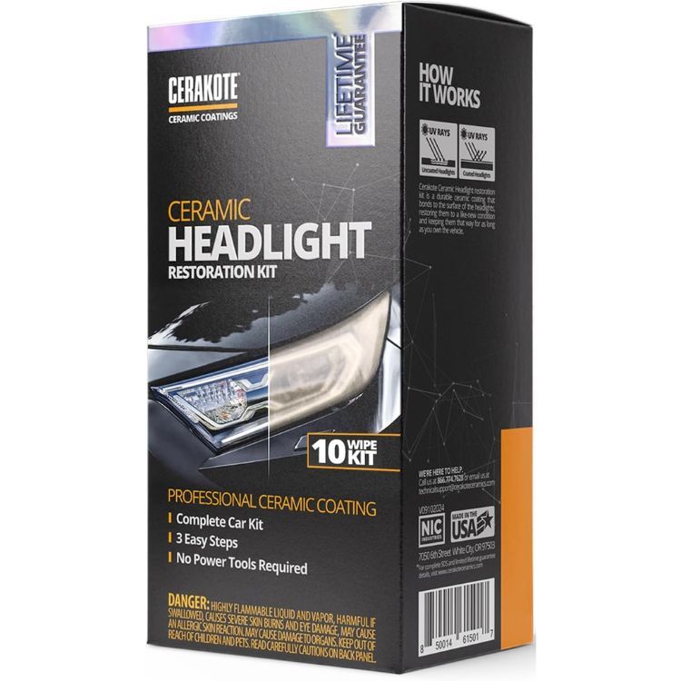 CERAKOTE Ceramic Headlight Restoration Kit