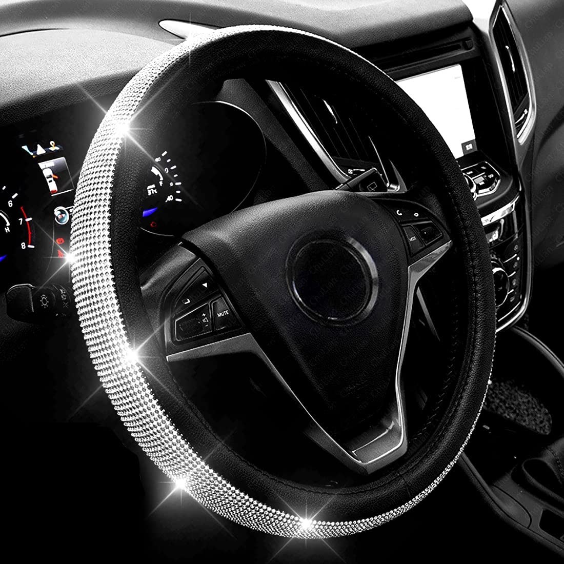 ChuLian Diamond Steering Wheel Cover