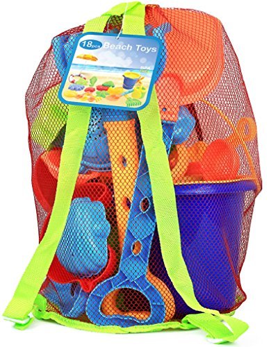 Click N&#039; Play 13-Piece Beach Sand Toy Set