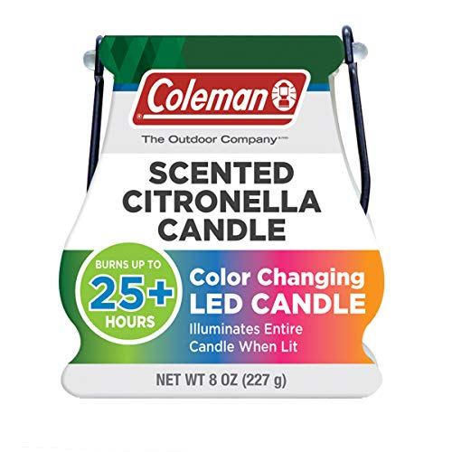 Coleman Color-Changing LED Outdoor Citronella Candle