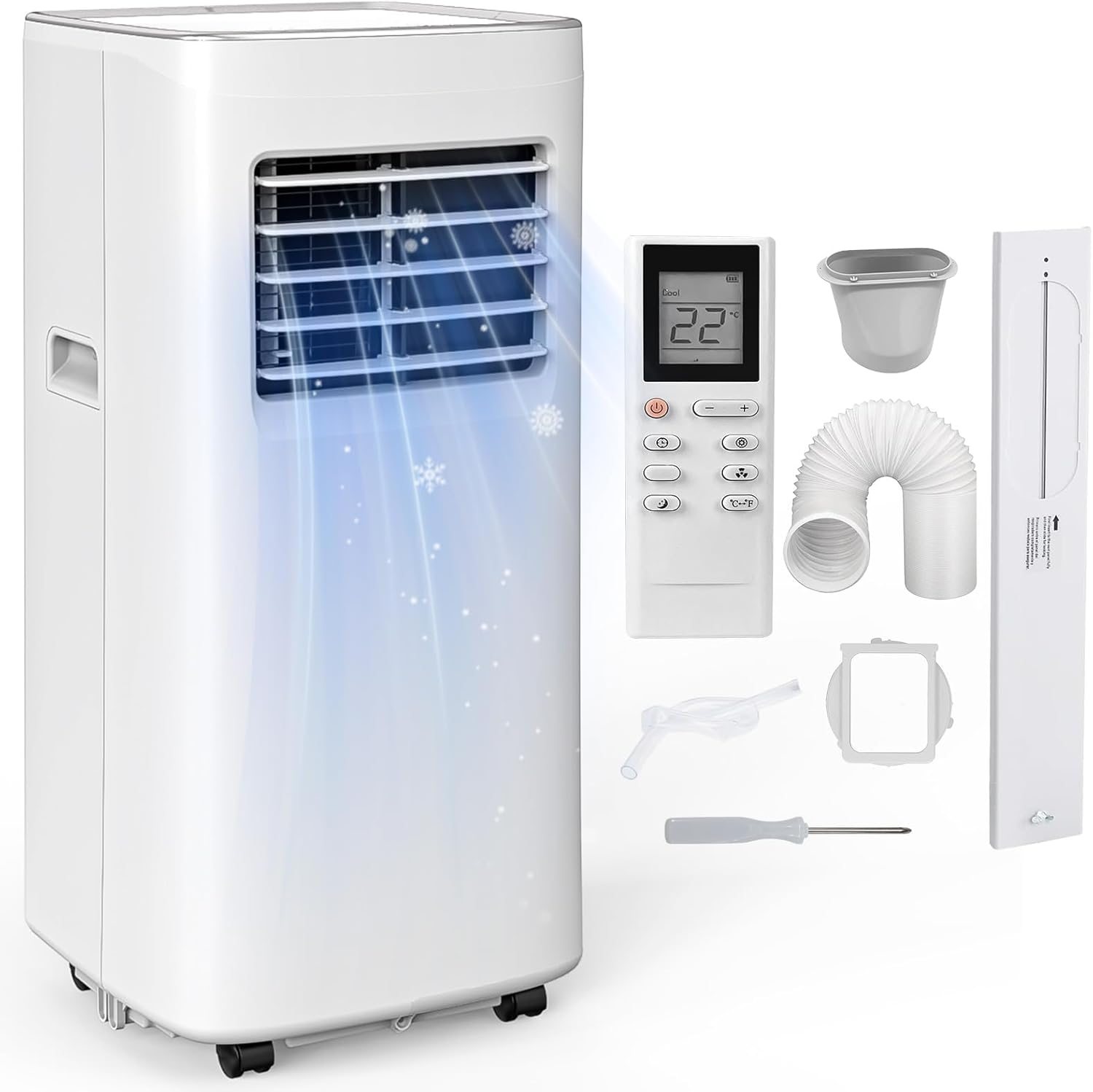 Coolblus 8,500 BTU Portable Air Conditioner