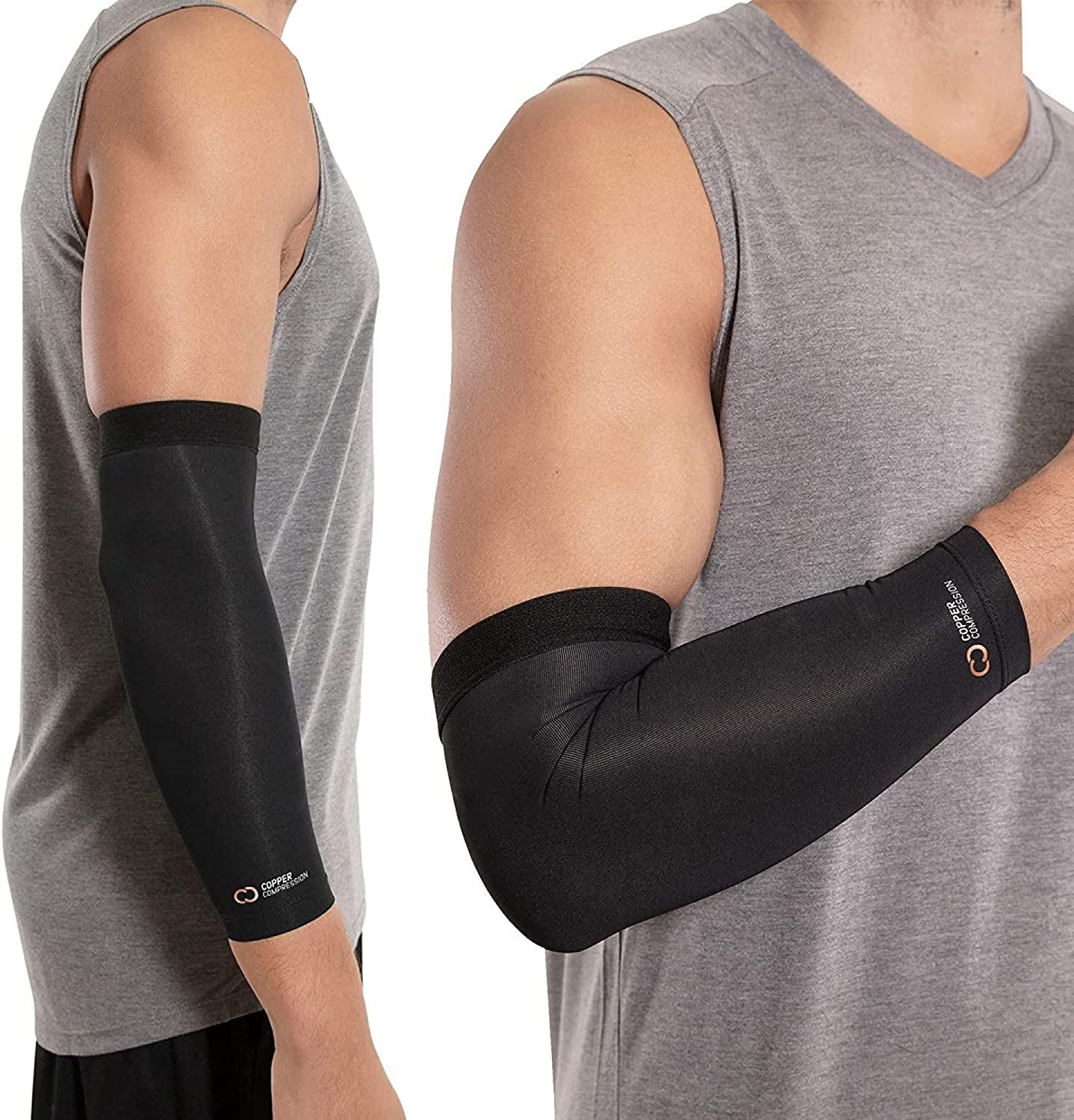  Arm Brace - Copper Infused Sleeve For Arms, Forearm