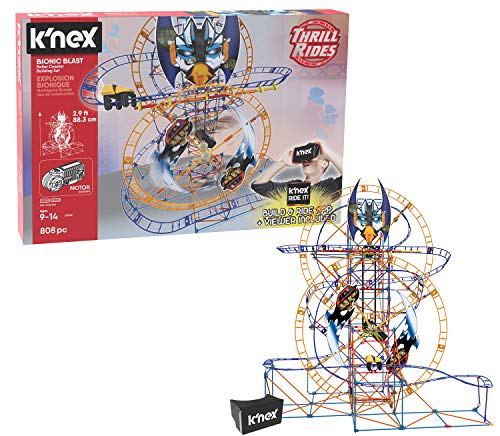 K&#039;NEX Thrill Rides – Bionic Blast Roller Coaster Building Set