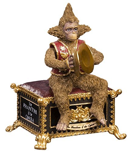 The San Francisco Music Box Company Phantom of the Opera Musical Monkey Figurine