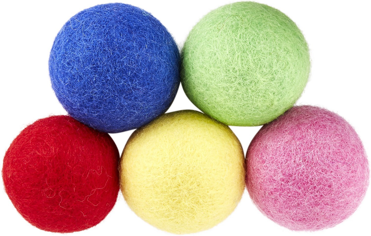Earthtone Solutions Felted Wool Ball Cat Toys
