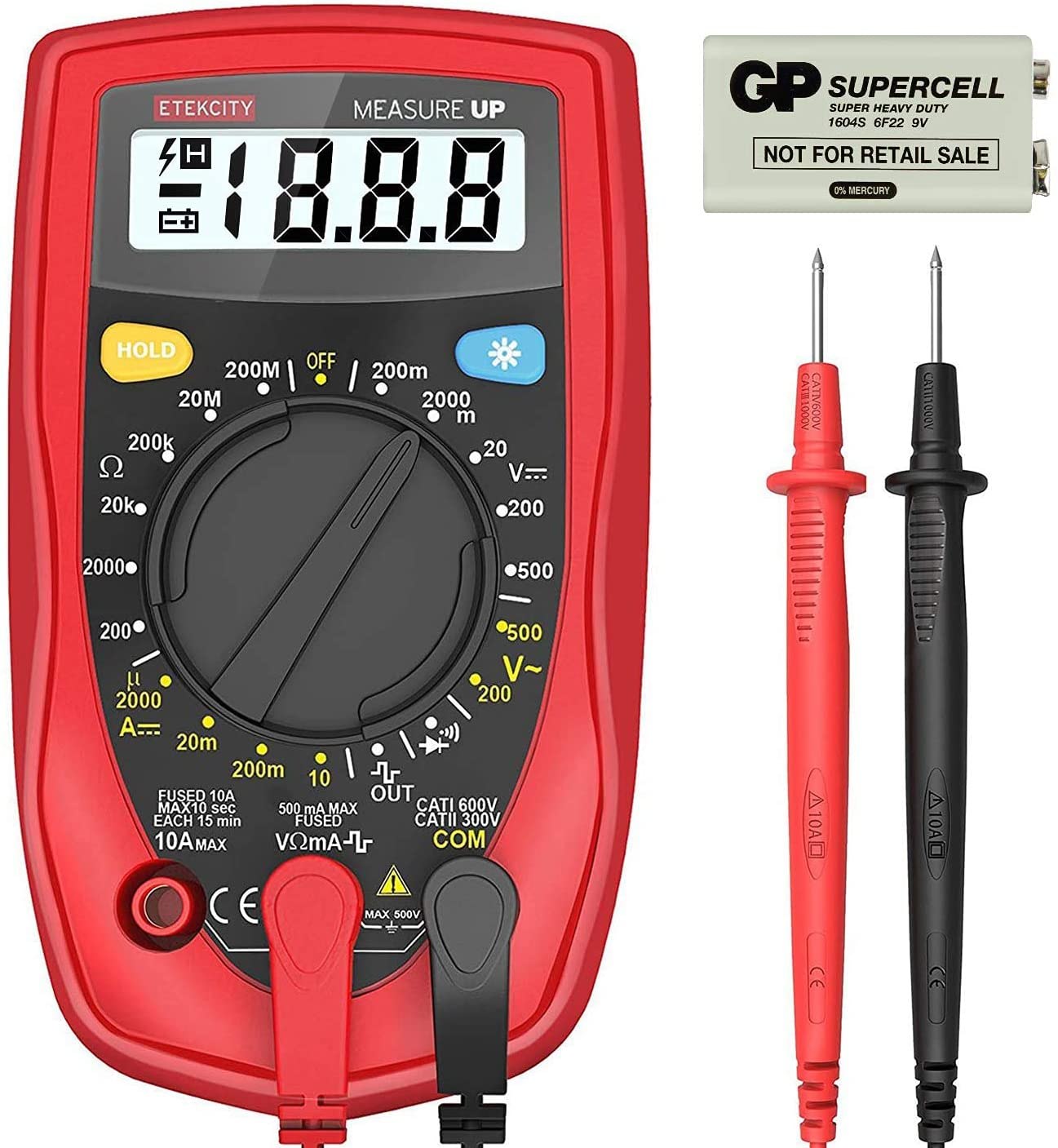 Etekcity MSR-R500 Digital Multimeters
