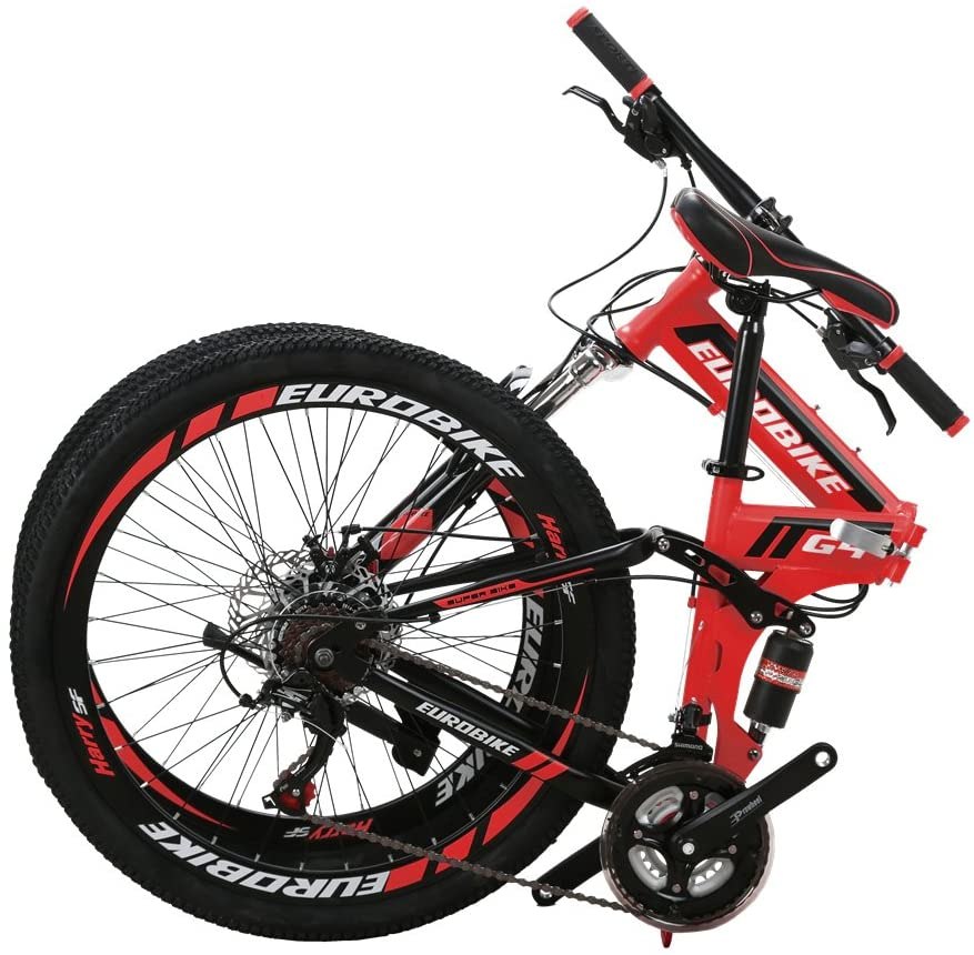 Kingttu ktg6 mountain bike 21 speed best sale 26 inches dual suspension folding mountain bike