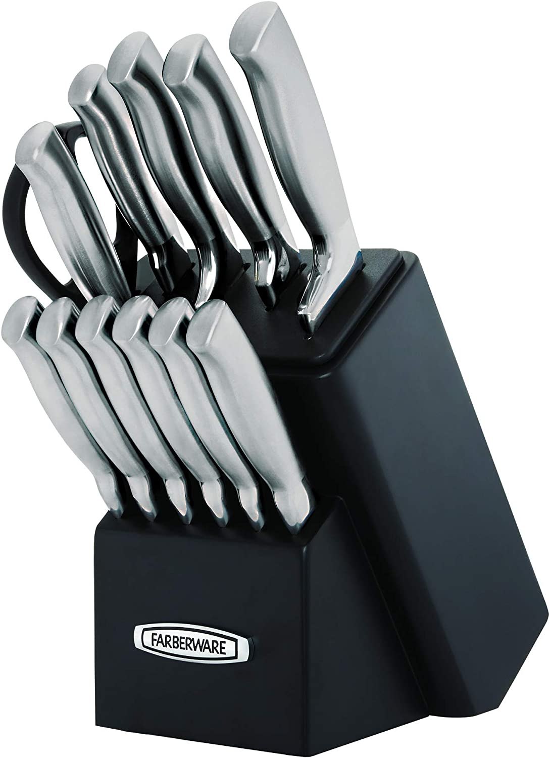 Farberware Self-Sharpening 13-Piece Knife Block Set