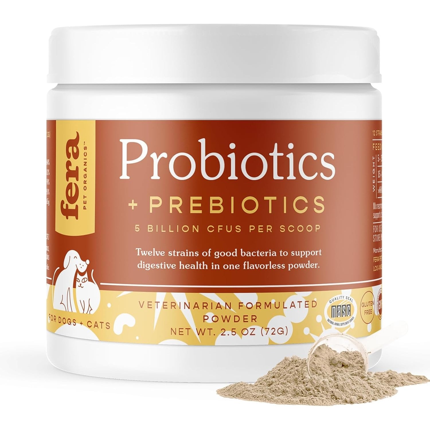 Fera Pet Organics Probiotics for Cats