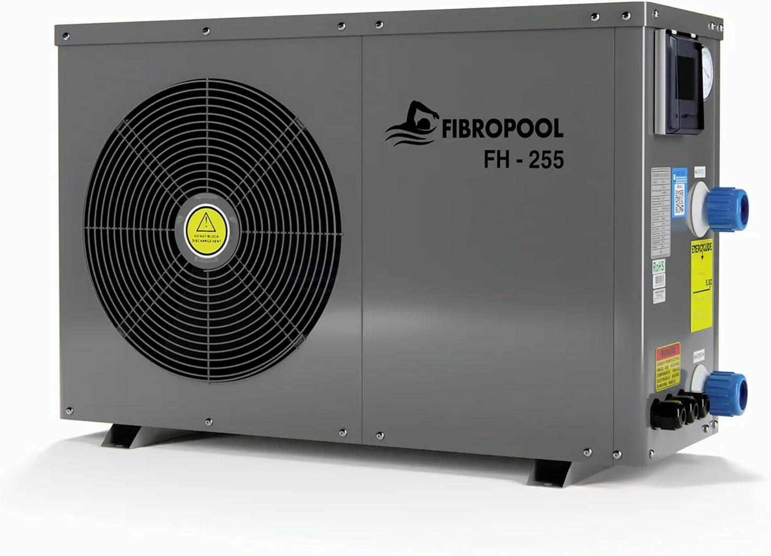 FibroPool FH255 55,000 BTU Swimming Pool Heat Pump