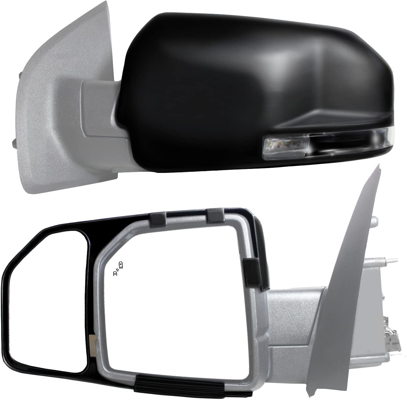 Fit System Snap &amp; Zap Tow Mirror
