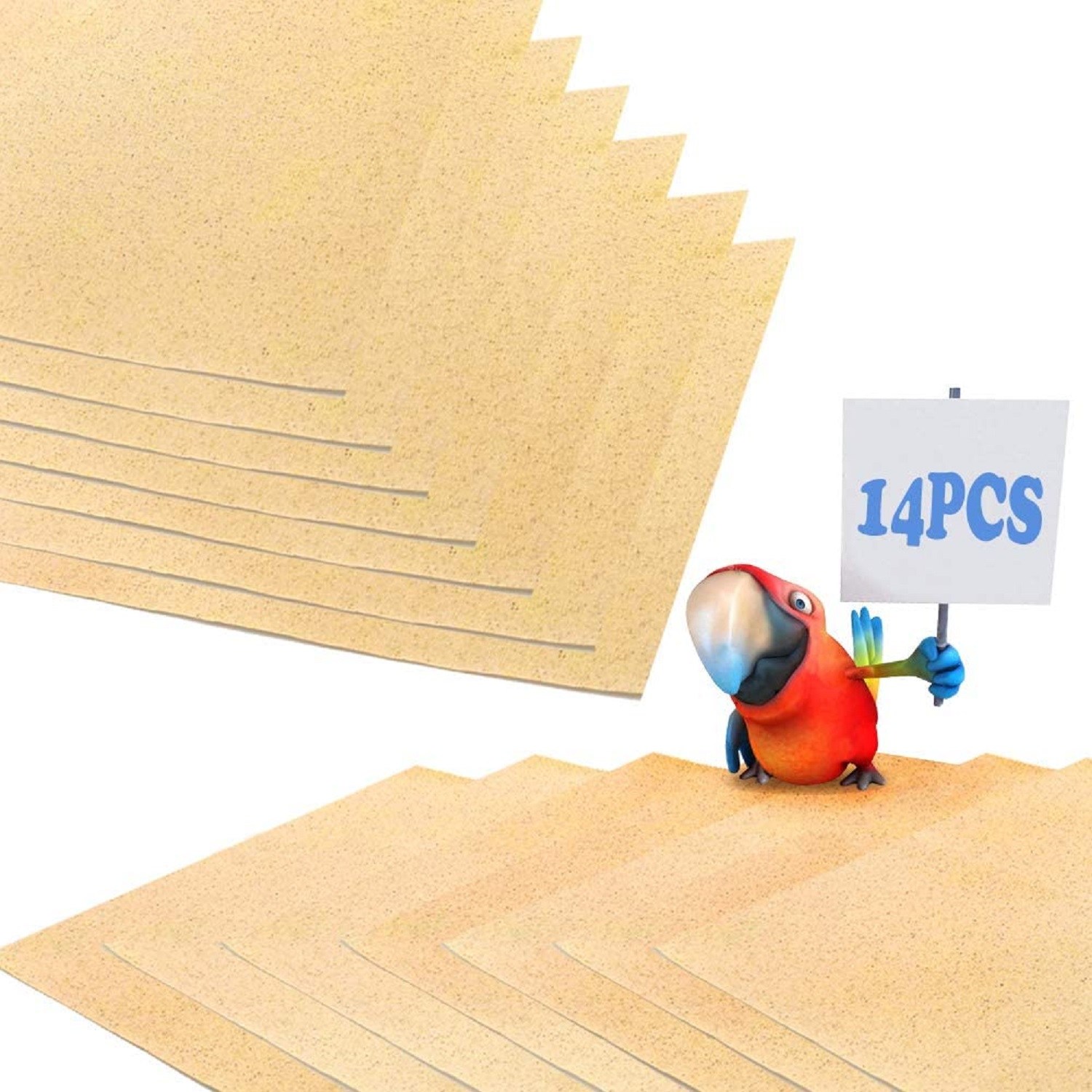 FLYING TIGER Gravel Paper for Bird Cages