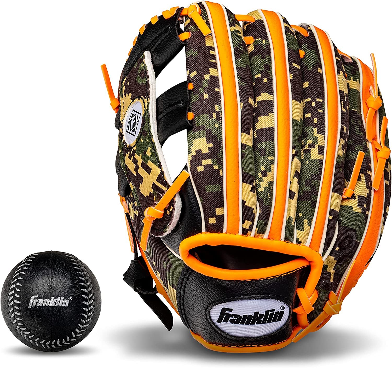 Franklin Sports RTP Teeball Performance Gloves &amp; Ball Combo