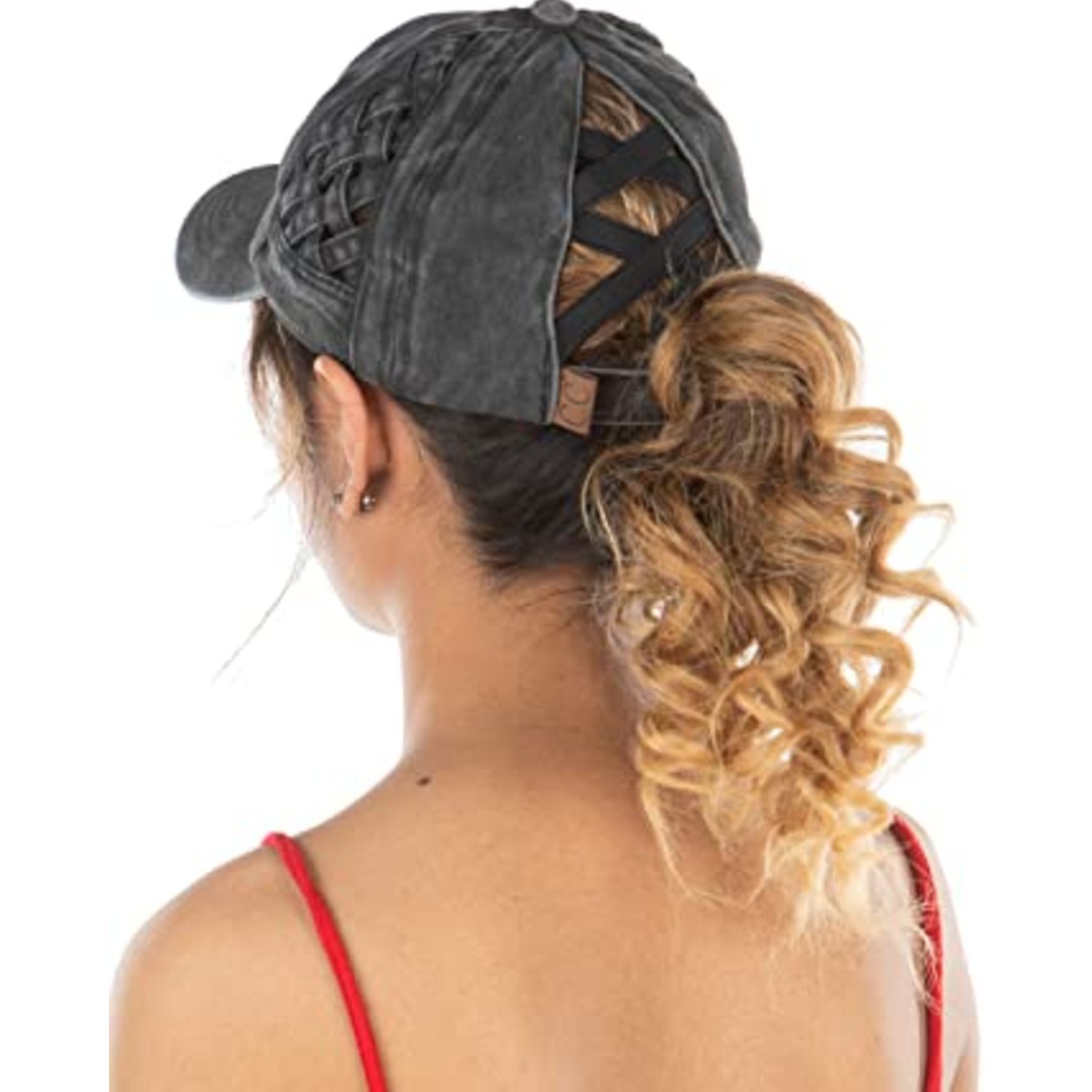 Funky Junque Criss-Cross Women&#039;s Baseball Cap