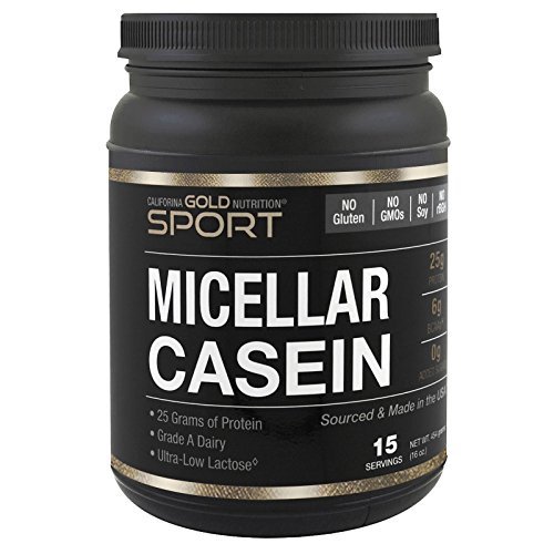 California Gold Nutrition SPORT Micellar Casein Protein