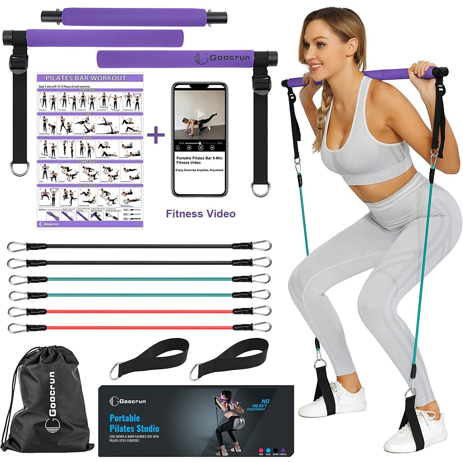 The Best Pilates Bar Kits That You Can Buy on  – StyleCaster