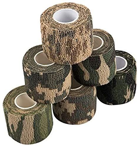 Cloth Tape Jungle Camouflage 2" x 33' Wrap Gear Guns Hunting Equipment Blinds 