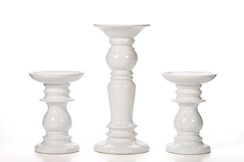 Hosley Pillar Candle Holders