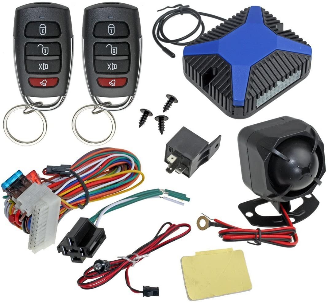 InstallGear Car Alarm Security &amp; Keyless Entry System