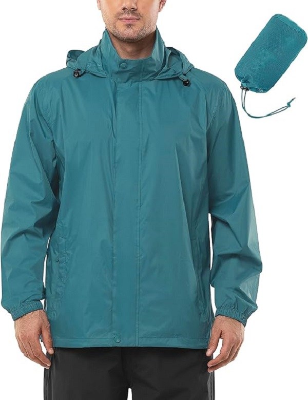 Outdoor Ventures Men&#039;s Rain Jacket