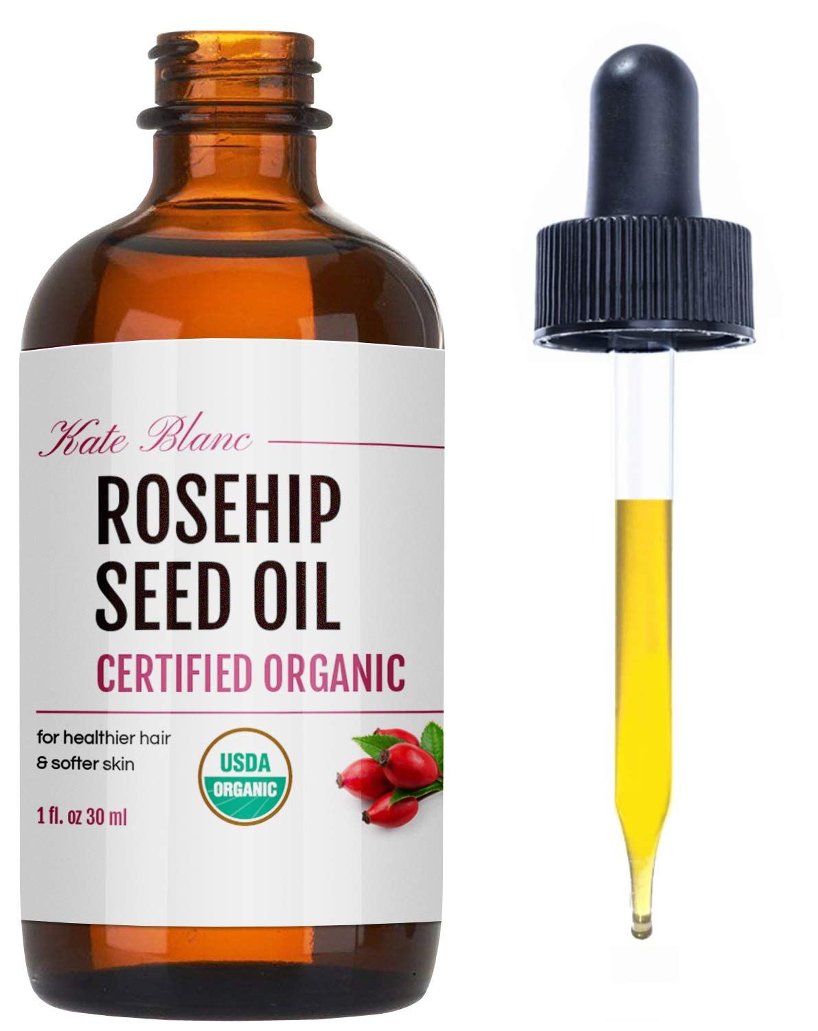 Kate Blanc Cosmetics Rosehip Seed Oil for Face and Skin