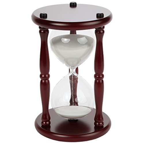 Lily&#039;s Home Cherry Wood Hourglass