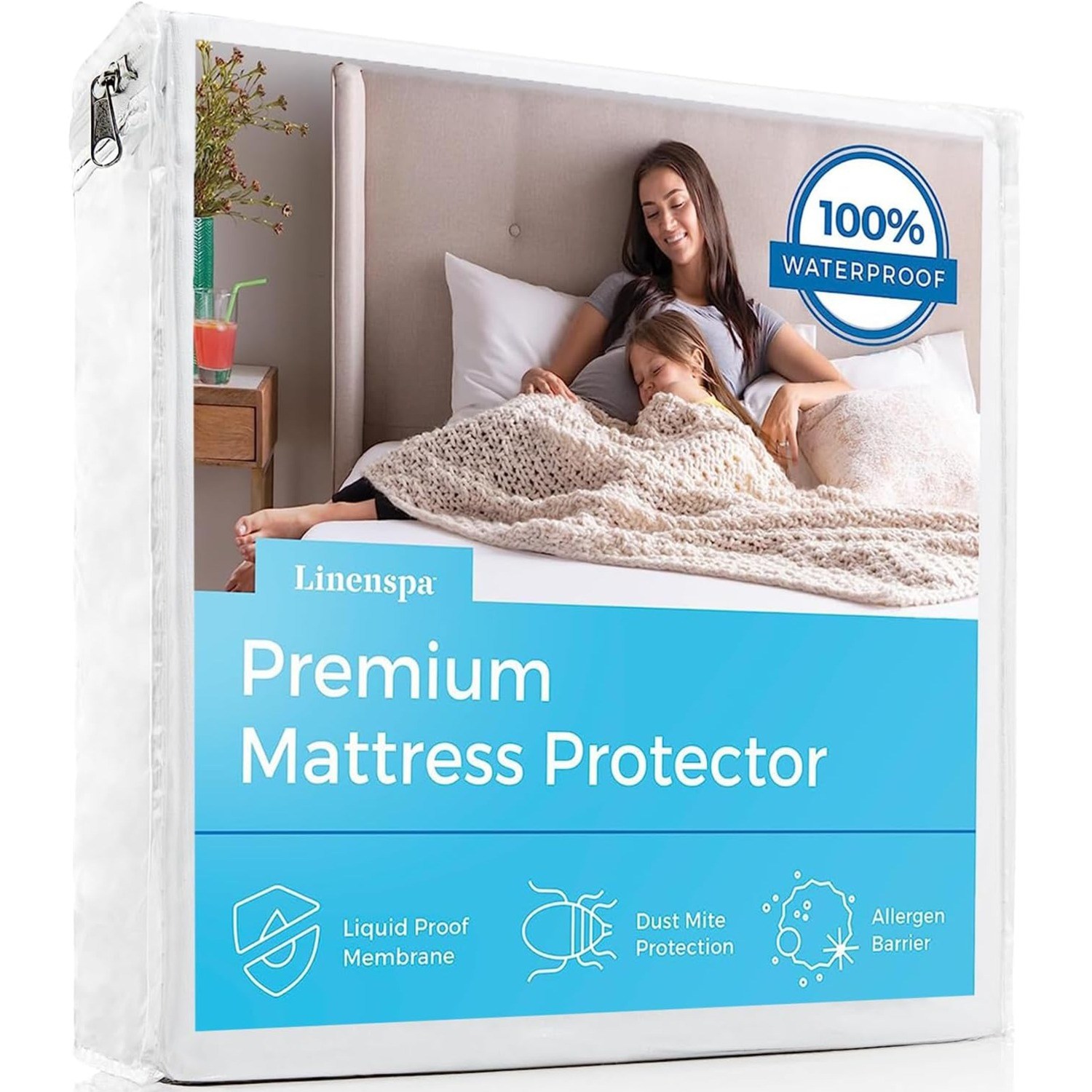 Linenspa Waterproof Mattress Protector
