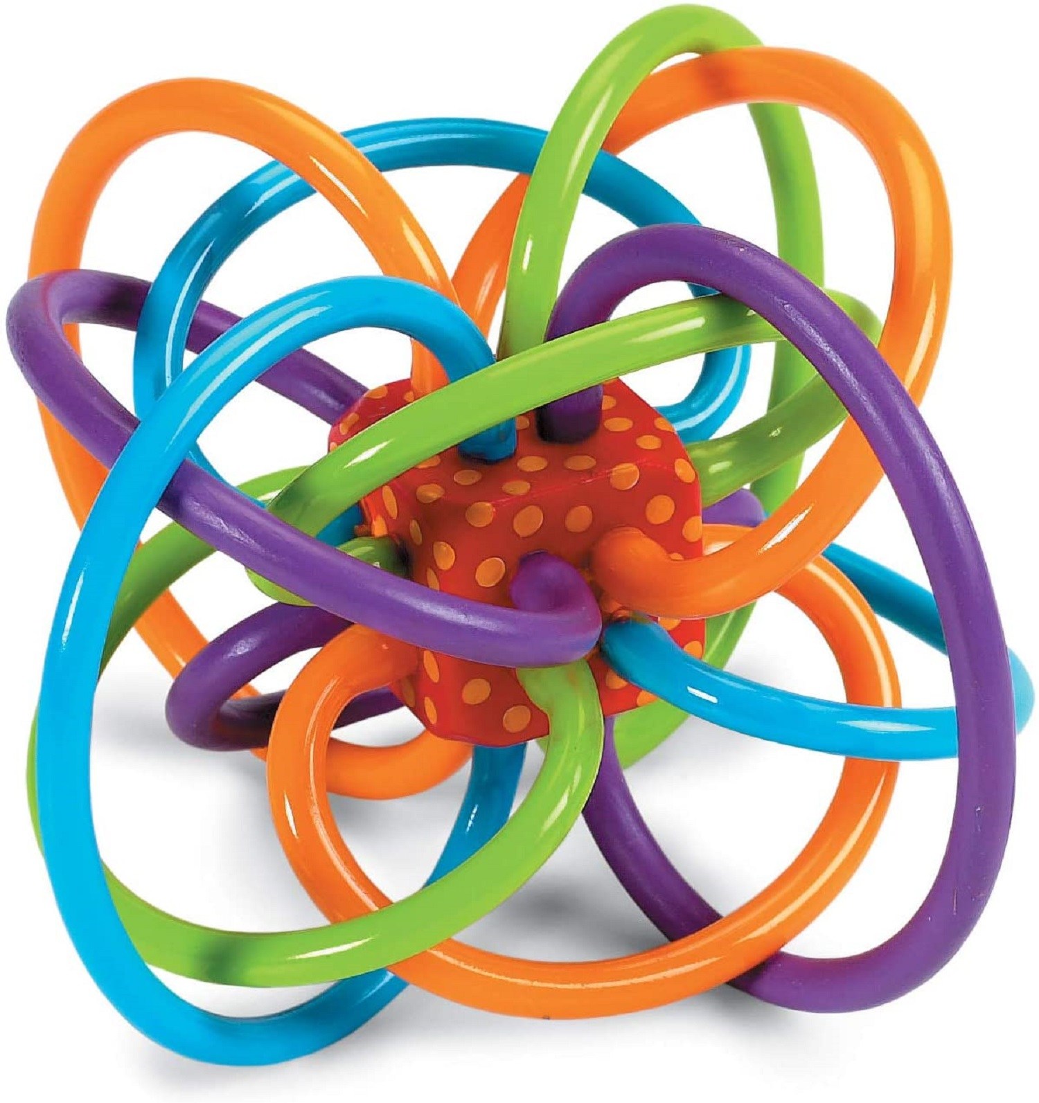 Manhattan Toys Winkel Rattle and Sensory Teether Toy