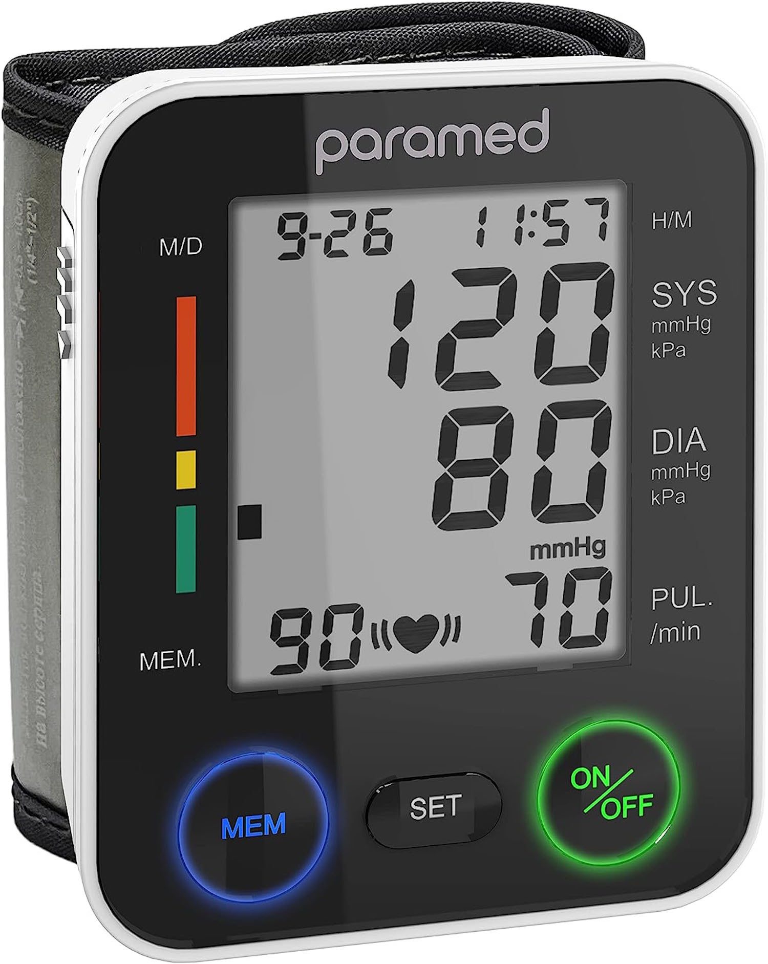 LotFancy Wrist Blood Pressure Monitor, BP Cuff (5.3-8.5), 2 Users, 120  Memory, Automatic Digital Blood Pressure Machine, Home BP Gauge for  Irregular Heartbeat Detection